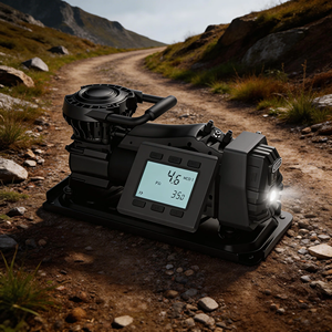 Compresor Multifuncional de Alta Resistencia 12V, Compresor de Aire Inflable Automático de Gran Potencia con Monitoreo de Presión - Product Image 1