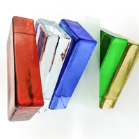 Vente en gros brique de verre solide de 8x4x2 pouces-Options de couleur personnalisées pour les cloisons commerciales et les écrans de confidentialité