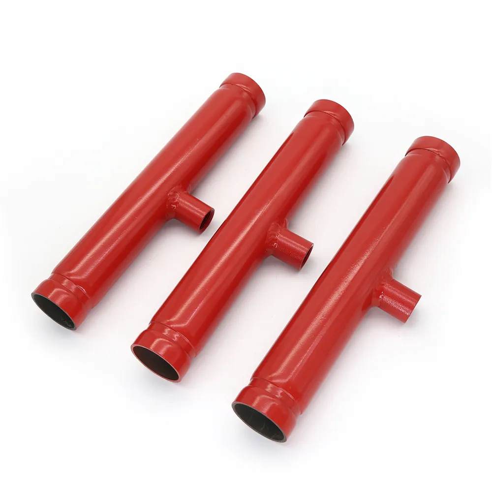 6" AS1074 sprinkler Red Galvanized Fire pipe line system