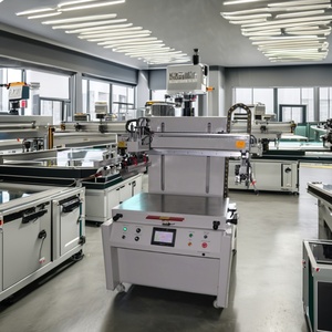 High-Accurate Semi-Automatic Vacuum Screen <b>Printing</b> <b>Machine</b> for Label Paper Metal Motor Component <b>Printing</b> - Product Image 3
