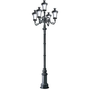 Dawn Retro European Garden Pole <strong>Light</strong> Antique <strong>Street</strong> <strong>Light</strong> For Road Pathway LED Powered Stylish <strong>Vintage</strong> Garden Lighting - Product Image 1