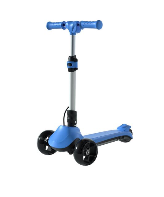 Lightweight Electric Children's Scooter with 3 Wheels That Can Be Folded for Easy Mobility.