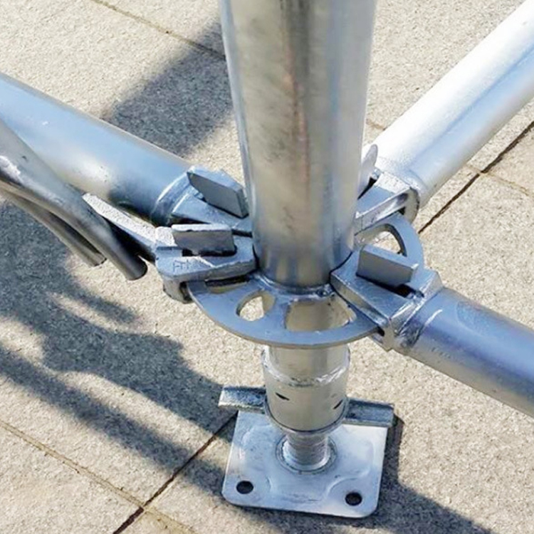 Échafaudage Ringlock gris clair