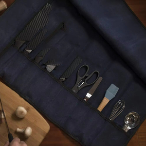 Échantillon gratuit Trousse à outils de chef d'extérieur portable Trousse à usage spécial EVA Sac de rangement pour couteaux avec fermeture à glissière - Product Image 3
