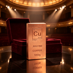 แท่งทองแดง 1 กก. แท่งทองแดงบริสุทธิ์สูง แท่งทองแดง 999 แท่งทองแดงไม่ผสมโลหะ - Product Image 2