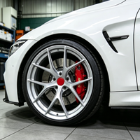 Jantes en alliage forgé de style FI-R de 19, 20 et 21 pouces, 5x112, 5x114.3, 5x120, finition noire brillante, pour BMW M4 G82, M4C, M3 G80, M440i, M340i, M3 CS