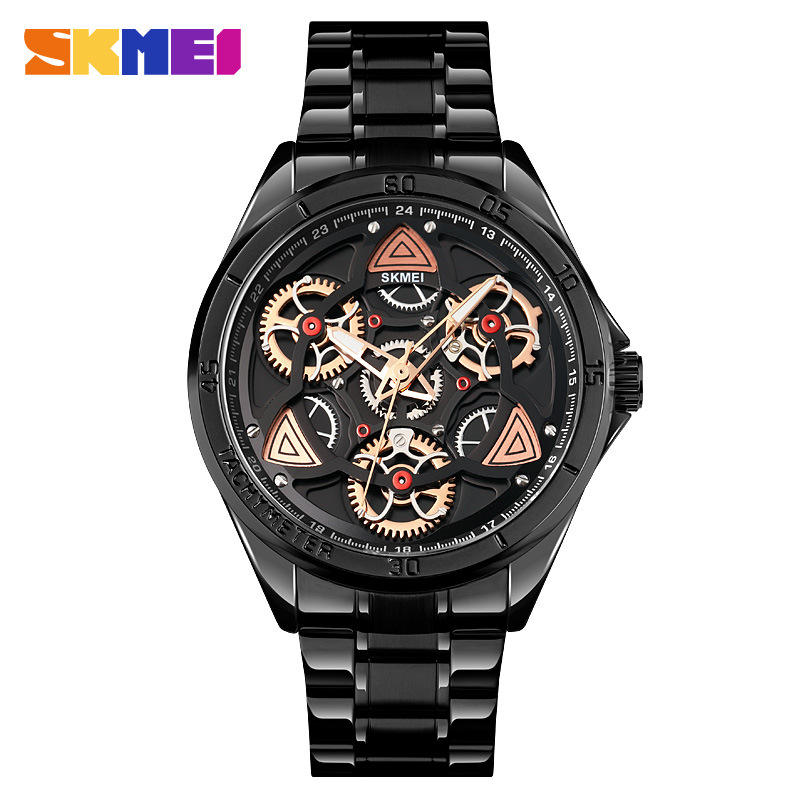 เปลือกสีดำ หน้าปัดสีดำ