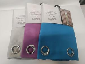 <span class=keywords><strong>Rideau</strong></span> occultant thermique rose à œillets souples, prêt à poser, pour salon <span class=keywords><strong>et</strong></span> hôtel - Product Image 6