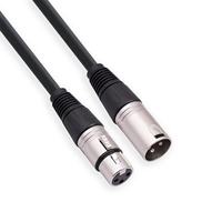 Câble DMX XLR 3 broches de haute qualité, mâle-femelle, pour audio-vidéo et communication réseau