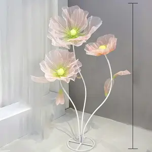 Wholesale New Product Noble and gorgeous Paper Flowers Craft Decorations For Window dressing wedding display