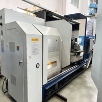 Torno CNC Inteligente Usado, 99% Nuevo, de Alto Rendimiento, Programable, para Mecanizado de Pedidos Personalizados