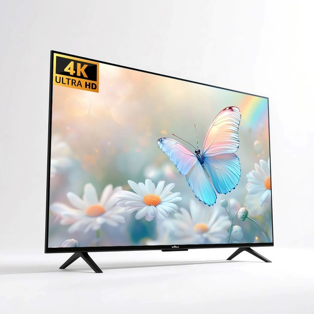 85 Inch 8K Smart QLED Mini LED TV 165Hz Native 120Hz Game Mode Android OS Chromecast for Hotels Ultimate Cinematic Experience