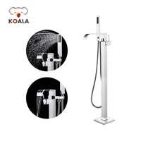 Nouvelle Mitigeur de Douche et Baignoire Monocommande en Laiton et Céramique pour Hôtel, Chaud et Froid, Modèle 2024, Très Populaire