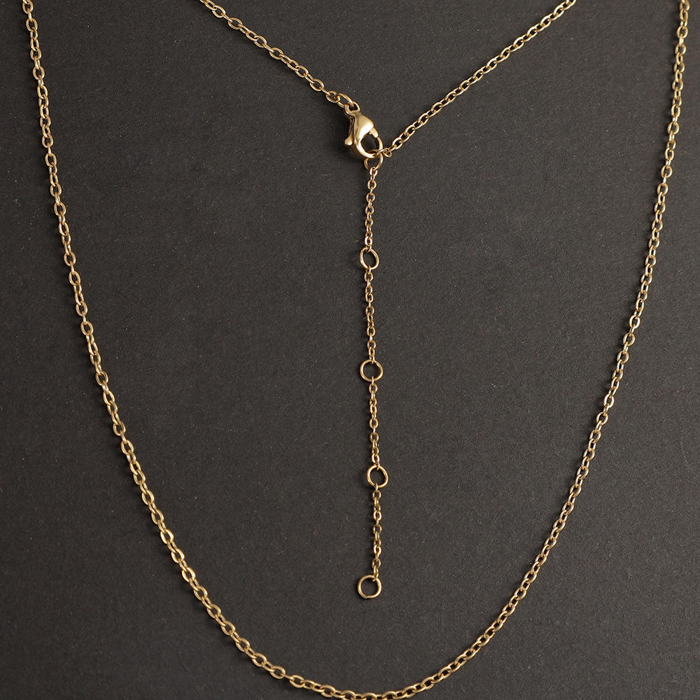 Wholesale Jewelry Fashion Simple Bead Design Custom Chain gold