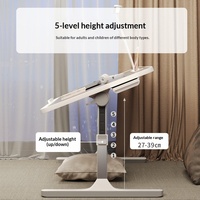 Petite lampe de bureau pliable et réglable en hauteur pour lit, table d'étude, fenêtre en baie, dortoir, utilisation mobile