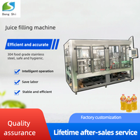 Machine de remplissage automatique de boissons, ligne de production de jus de fruits, équipement d'embouteillage industriel pour usine