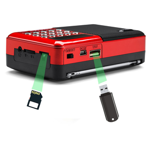 Carte tf USB Portable, émetteur d'affichage <span class=keywords><strong>Fm</strong></span> Led, Radio numérique Portable - Product Image 2