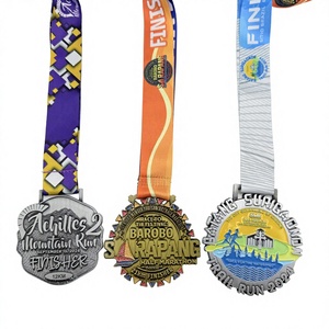 Fabricant Médaille personnalisée Médaille d'or 1ère <span class=keywords><strong>place</strong></span> Médaille personnalisée <span class=keywords><strong>en</strong></span> alliage de zinc 3d Sport Running 3d 5k Marathon Medal - Product Image 6