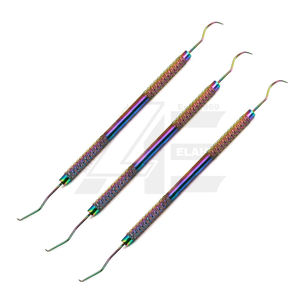 Spatule à tartre dentaire et sonde dentaire (Lot de 5) Couleurs arc-en-ciel Personnalisé Vente en gros 2026 - Product Image 5