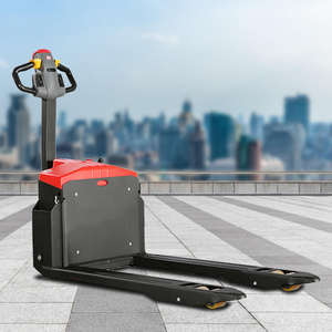 Petit gerbeur de palettes électrique de 1 à 1.5 tonnes avec élévateur hydraulique Moteur de pompe à moteur de 24V Palettes de récupération à la fois neuves et usagées - Product Image 4