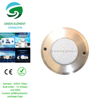 Lampu Kolam Renang LED Bawah Air GR 8mm AC 12V Stainless Steel Resin Filled 5w 10w D110mm IP68 Tahan Air