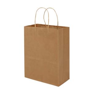 Sacs en papier kraft personnalisés avec poignées pour bouquets de fleurs, emballage de vente au détail pour boutiques de cadeaux, impression de logo personnalisée en gros - Product Image 2