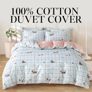 Parure <span class=keywords><strong>de</strong></span> lit en coton 100% personnalisée, draps, <span class=keywords><strong>housse</strong></span> <span class=keywords><strong>de</strong></span> <span class=keywords><strong>couette</strong></span>, ensemble <span class=keywords><strong>de</strong></span> literie, taille King, taille Queen, taille Full, super doux, luxe - Product Image 1