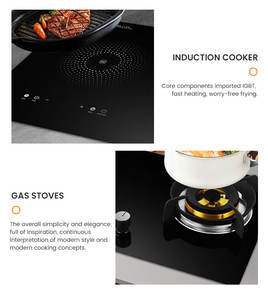 Estufa de gas Cocina de inducción eléctrica Placa de inducción 2500W Cocina de inducción doble para el hogar - Product Image 6