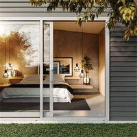 AS2047 Puertas y Ventanas de Aluminio Dubái Puerta Moderna de Aluminio Puertas Interiores de Aluminio