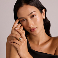 Bague de mariage en or jaune massif 14 carats avec diamant de laboratoire DEF VVS, bijoux personnalisés, bijoux de mode pour femmes, bague d'anniversaire