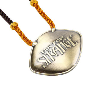 Film <span class=keywords><strong>Dr.</strong></span> <span class=keywords><strong>Strange</strong></span> Necklace Metal Luminous Eye Pendant Jewelry para hombres Cos Props - Product Image 5