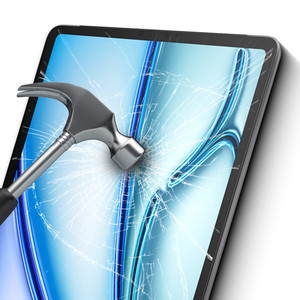 Protector de Pantalla de Vidrio Templado VMAX 2.5D Transparente 9H 0.33mm Anti-Impactos Universal para iPad Air <span class=keywords><strong>11</strong></span> Pulgadas 2024 2025 - Product Image 4