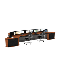 Kesino Console CCTV professionnelle haut de gamme Système de surveillance de studio de bureau en métal moderne pour les applications de centre commercial