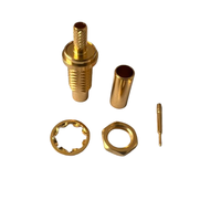 Conception personnalisée à bas prix Connecteur RF SMC-C-J1.5 Fiche mâle Connecteur SMC Câbles à sertir RG174 RG316