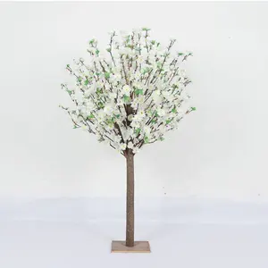 4ft fiori artificiali per matrimonio fiori di ciliegio all'ingrosso di alta qualità fiori bonsai artificiali