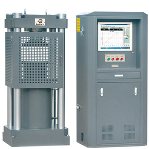 เครื่องทดสอบแรงอัดระบบไฟฟ้าไฮดรอลิกควบคุมด้วยคอมพิวเตอร์ 2000KN จากจีน - Product Image 1
