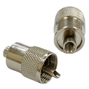 ขั้วต่อโคแอกเชียล RF แบบขายส่ง UHF-Male สำหรับสาย RG58 แบบขันสกรู - Product Image 2