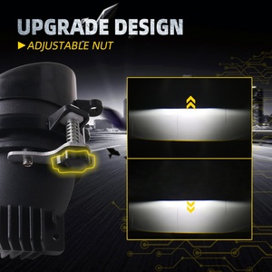 New Auto Fog Lighting Car Lamp 5500k 4300k 3000k 3 Colors Bi Led <b>Projector</b> Waterproof Fog <b>Light</b> Fit for Toyota Car - Product Image 5