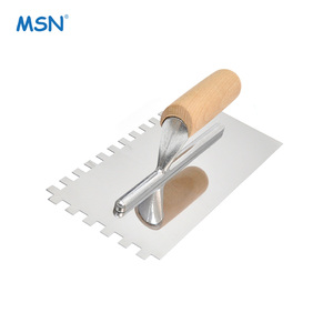 MSN vuông notched trowel gỗ sồi xử lý gạch trowel plastering - Product Image 3