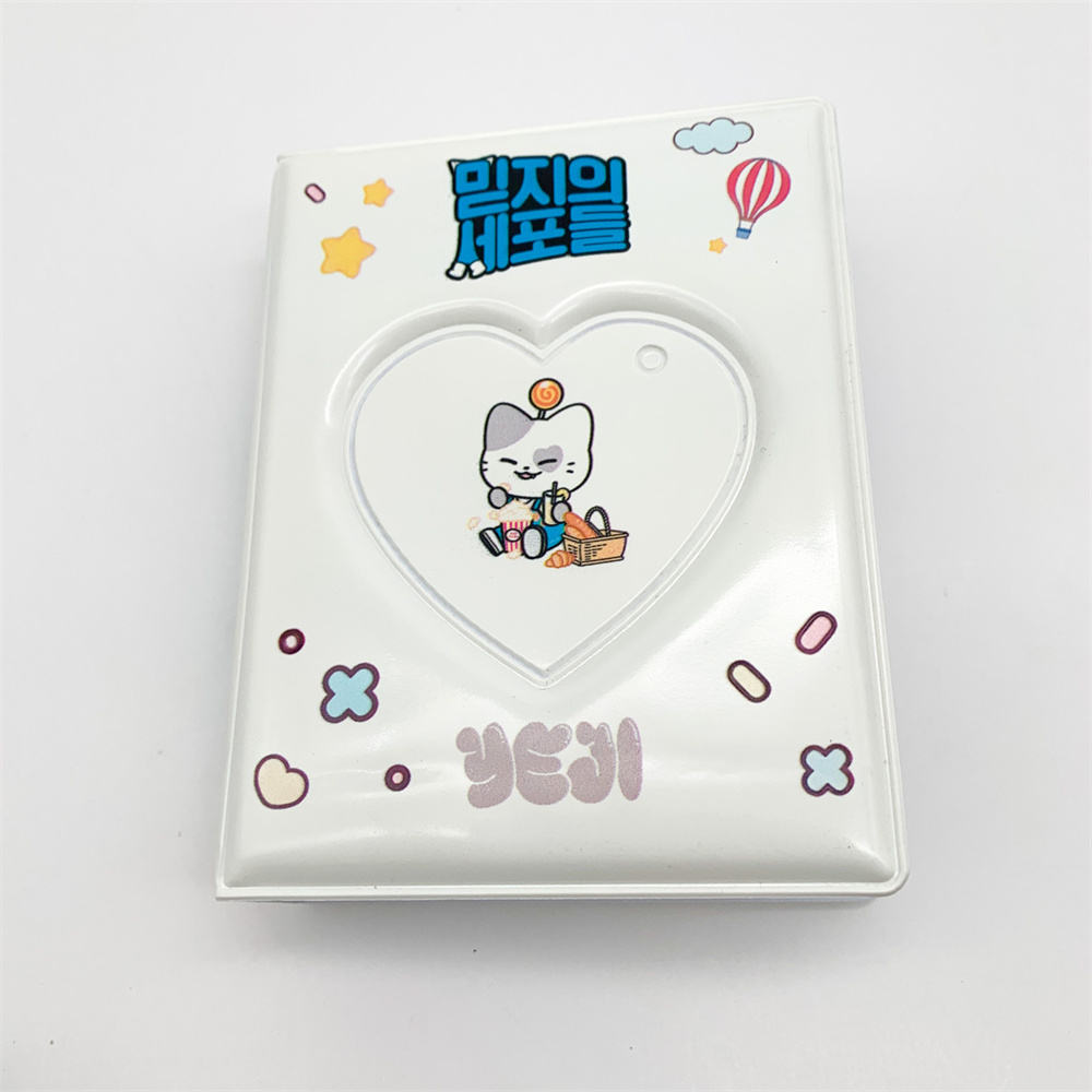Kpop ITZY TWINZY Cute Cartoon Card Binders for Photocard Holder