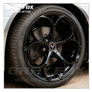 GRAYFOX Jantes forgées noires personnalisées 18 19 20 22 pouces 5x112 5x114.3 pour <span class=keywords><strong>Audi</strong></span> Q5 B9 A4 A6 A7 <span class=keywords><strong>RS6</strong></span> <span class=keywords><strong>C5</strong></span> C6 B6 B7 Vossen - Product Image 1