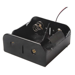 D-Type Pp Plastic + Metalen Batterijhouder Nr. 1 1.5V Zwarte 150Mm Draadbatterijaccessoires - Product Image 5