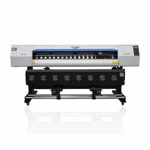 Audley new large format printer L1800 1.8m 2 head high quality cheap price eco solvent printer