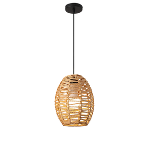 <span class=keywords><strong>Lampada</strong></span> <span class=keywords><strong>a</strong></span> <span class=keywords><strong>Sospensione</strong></span> Creativa per Sala Ristorante, <span class=keywords><strong>Lampada</strong></span> Pendente in Canapa Intrecciata <span class=keywords><strong>a</strong></span> Mano, <span class=keywords><strong>Paralume</strong></span> Decorativo del Sud-Est Asiatico - Product Image 6