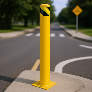 Dissuasore di Sicurezza 48x5.5 Pollici in Acciaio Verniciato a Polvere, Barriera Stradale - Product Image 2