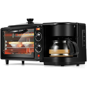 Máquina de Desayuno 3 en 1, Multifuncional, para Preparar Café, Calentar Leche y Hornear - Product Image 3