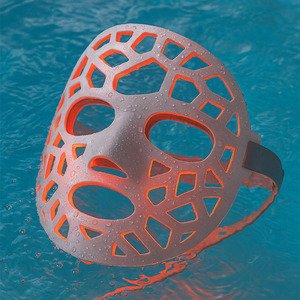 Mascarilla personalizada de silicona de grado médico con luz roja, mascarilla LED OEM para el cuidado de la piel, fabricante - Product Image 4