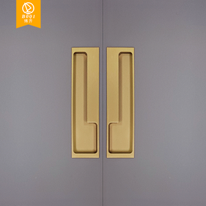 Modern Aluminum Kitchen Cabinet <strong>Knobs</strong> Handle Hidden Dresser Drawer <strong>Door</strong> <strong>Knobs</strong> for Wardrobe &amp; Hotel Furniture ZINC Accessories - Product Image 5