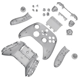 Clear Black Plastic Replacement Full Set Housing Shell with Buttons for Xbox Series X/S Controller - Product Image 2