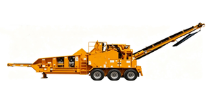 <span class=keywords><strong>Broyeur</strong></span> à bois horizontal 300-400 YPH 2680XP 755HP Cat C18 monté sur chenilles pour le traitement continu des déchets industriels - Product Image 2